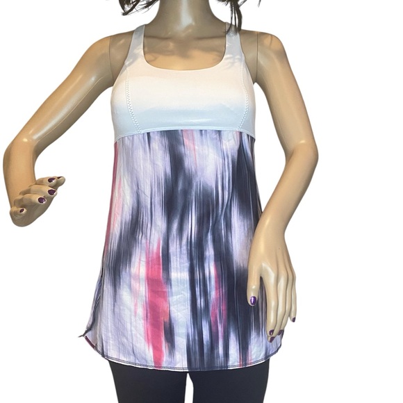 Lululemon Venus Yoga Active Athletic Gym Workout Racerback Tank Top Size 4 - Picture 1 of 9